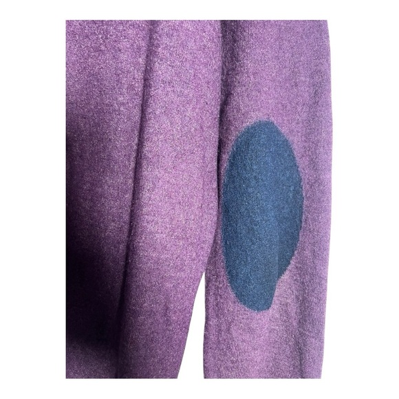 Scotch & Soda V-Neck Sweater in Rich Purple - Picture 4 of 5